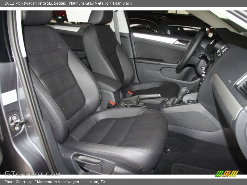 Platinum Gray Metallic / Titan Black 2012 Volkswagen Jetta SEL Sedan