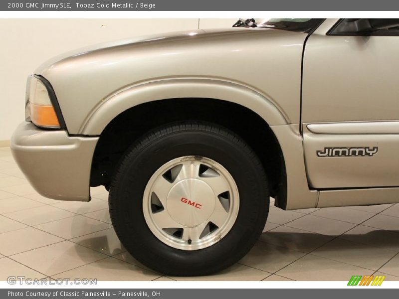 Topaz Gold Metallic / Beige 2000 GMC Jimmy SLE