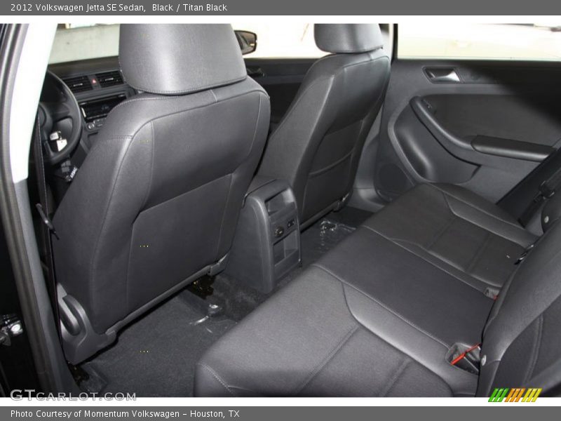 Black / Titan Black 2012 Volkswagen Jetta SE Sedan