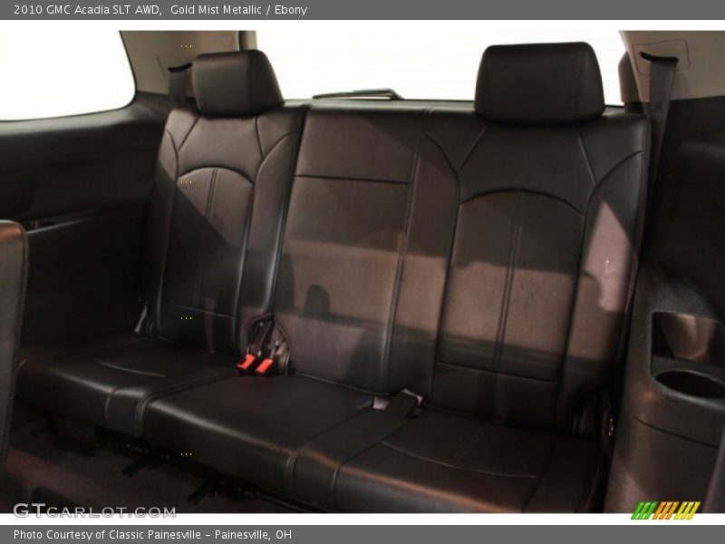 Gold Mist Metallic / Ebony 2010 GMC Acadia SLT AWD