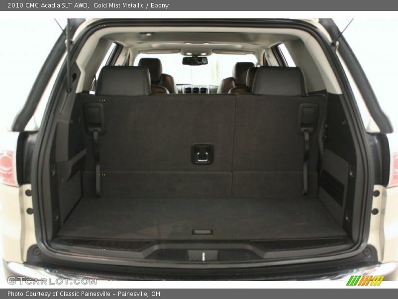 Gold Mist Metallic / Ebony 2010 GMC Acadia SLT AWD