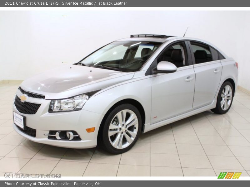 Silver Ice Metallic / Jet Black Leather 2011 Chevrolet Cruze LTZ/RS