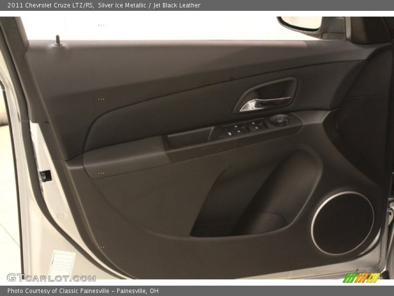 Silver Ice Metallic / Jet Black Leather 2011 Chevrolet Cruze LTZ/RS