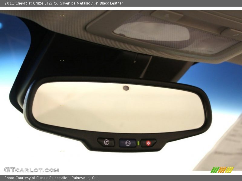 Silver Ice Metallic / Jet Black Leather 2011 Chevrolet Cruze LTZ/RS