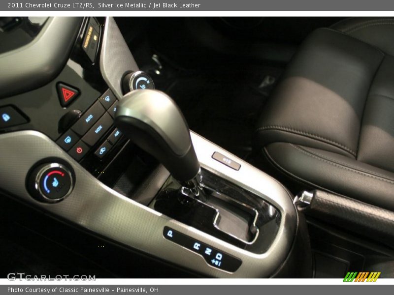 Silver Ice Metallic / Jet Black Leather 2011 Chevrolet Cruze LTZ/RS
