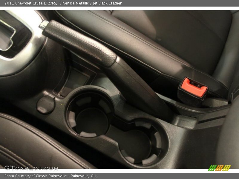 Silver Ice Metallic / Jet Black Leather 2011 Chevrolet Cruze LTZ/RS
