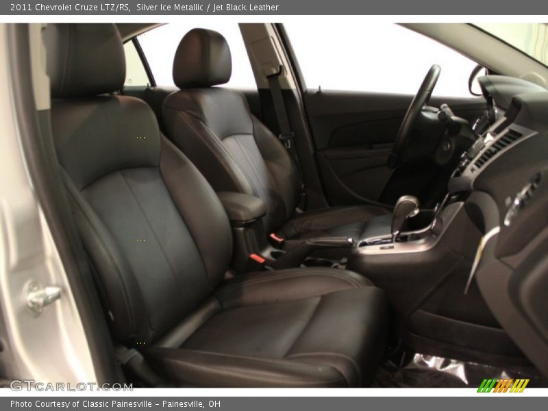 Silver Ice Metallic / Jet Black Leather 2011 Chevrolet Cruze LTZ/RS
