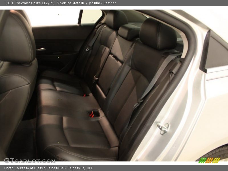 Silver Ice Metallic / Jet Black Leather 2011 Chevrolet Cruze LTZ/RS
