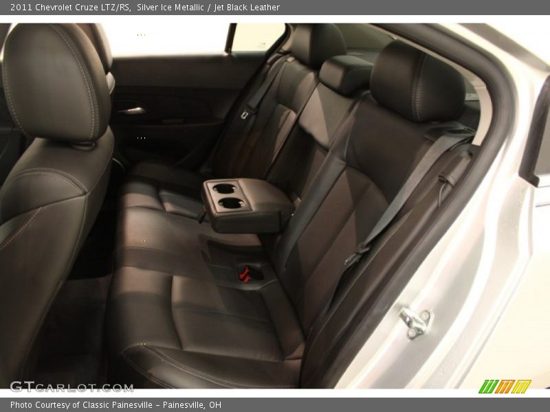 Silver Ice Metallic / Jet Black Leather 2011 Chevrolet Cruze LTZ/RS