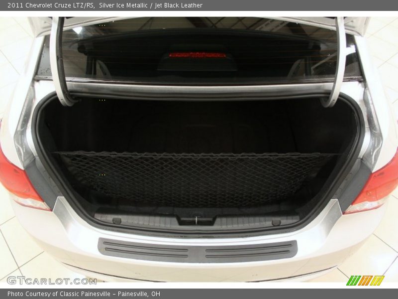 Silver Ice Metallic / Jet Black Leather 2011 Chevrolet Cruze LTZ/RS