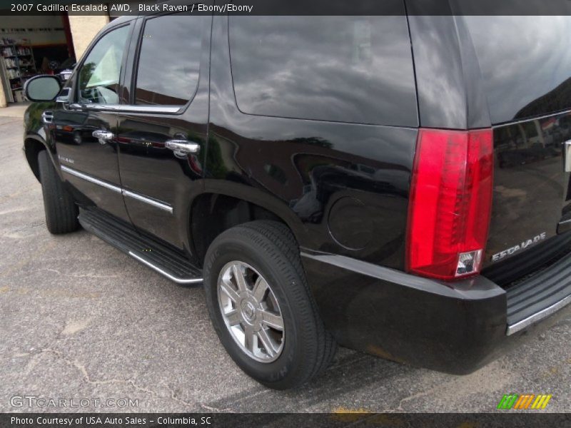 Black Raven / Ebony/Ebony 2007 Cadillac Escalade AWD