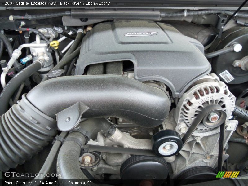 Black Raven / Ebony/Ebony 2007 Cadillac Escalade AWD