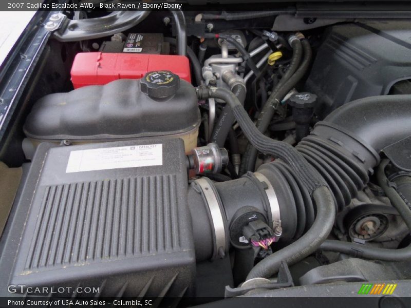 Black Raven / Ebony/Ebony 2007 Cadillac Escalade AWD