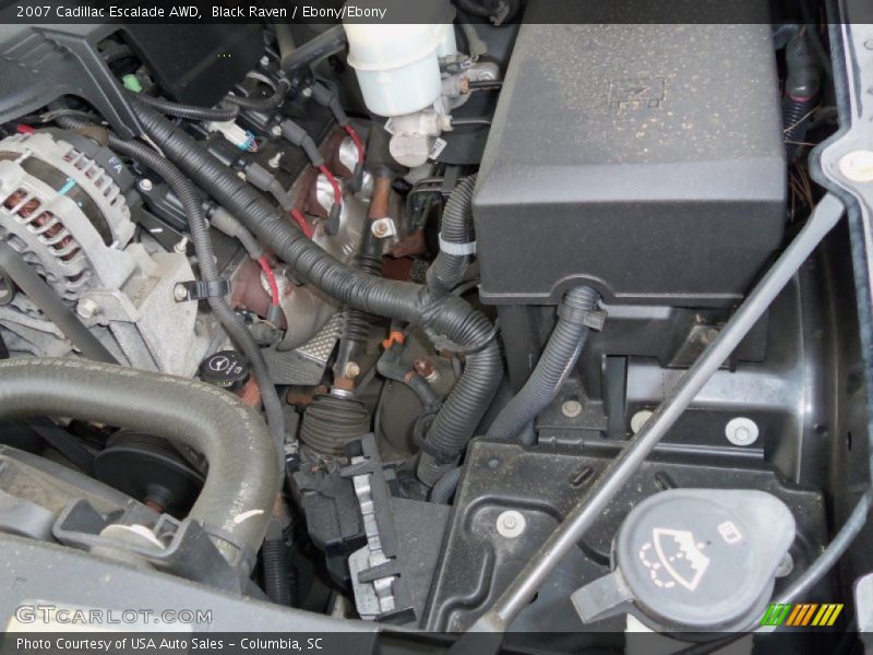 Black Raven / Ebony/Ebony 2007 Cadillac Escalade AWD