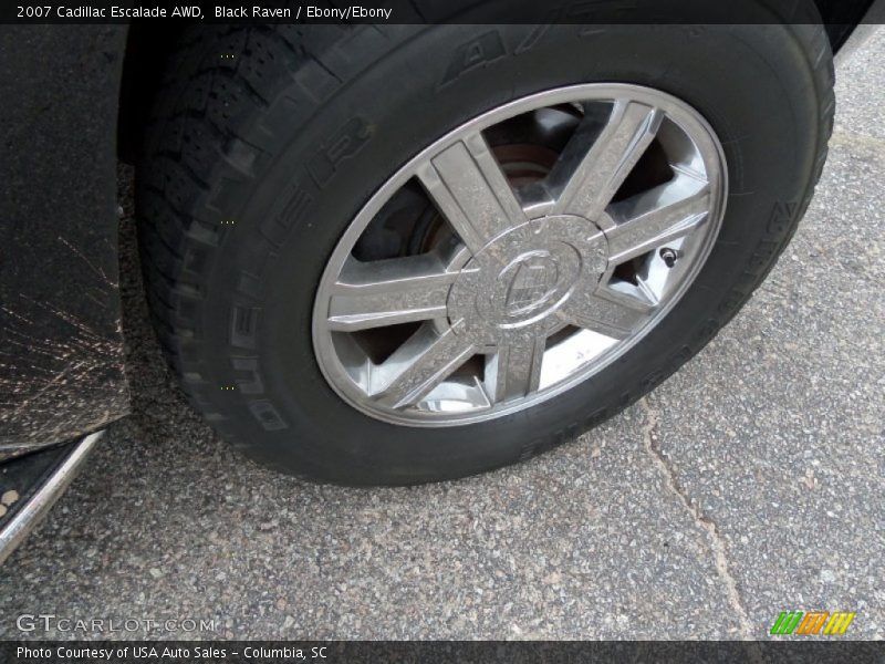 Black Raven / Ebony/Ebony 2007 Cadillac Escalade AWD