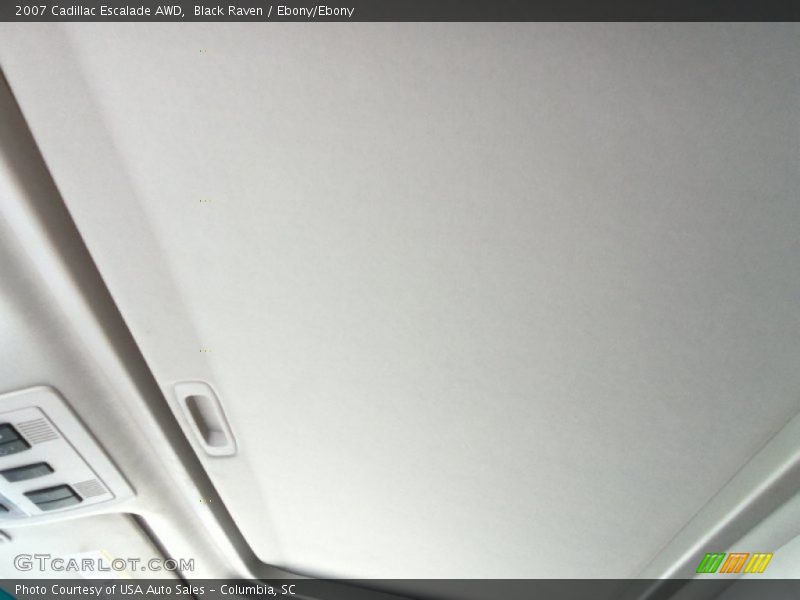 Black Raven / Ebony/Ebony 2007 Cadillac Escalade AWD