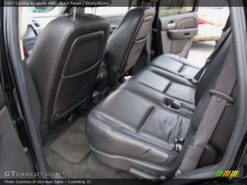 Black Raven / Ebony/Ebony 2007 Cadillac Escalade AWD