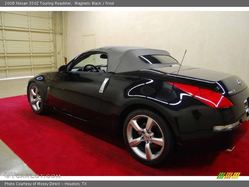 Magnetic Black / Frost 2008 Nissan 350Z Touring Roadster