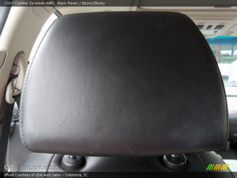 Black Raven / Ebony/Ebony 2007 Cadillac Escalade AWD