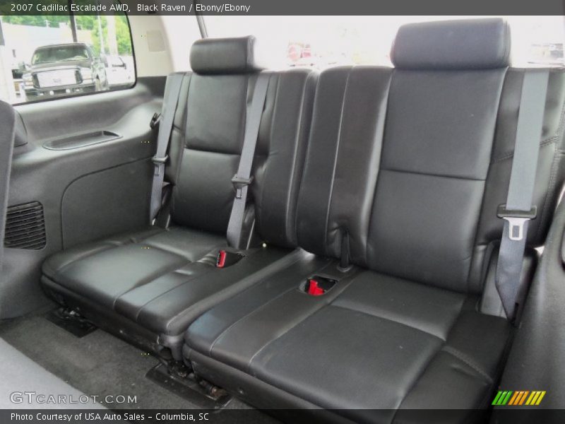 Black Raven / Ebony/Ebony 2007 Cadillac Escalade AWD