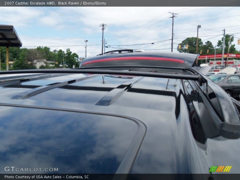 Black Raven / Ebony/Ebony 2007 Cadillac Escalade AWD