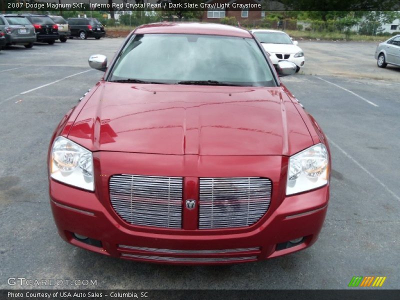 Inferno Red Crystal Pearl / Dark Slate Gray/Light Graystone 2007 Dodge Magnum SXT