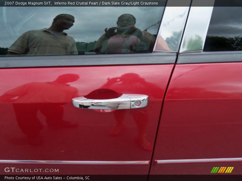 Inferno Red Crystal Pearl / Dark Slate Gray/Light Graystone 2007 Dodge Magnum SXT