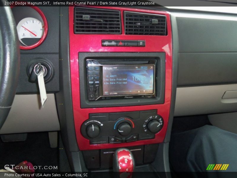 Inferno Red Crystal Pearl / Dark Slate Gray/Light Graystone 2007 Dodge Magnum SXT