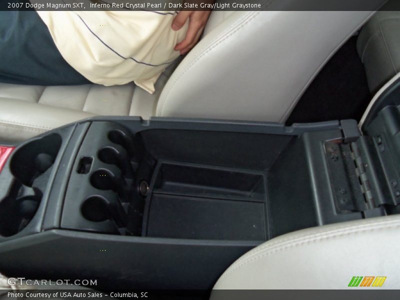 Inferno Red Crystal Pearl / Dark Slate Gray/Light Graystone 2007 Dodge Magnum SXT