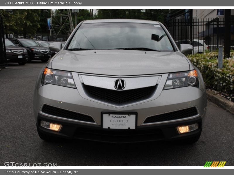 Palladium Metallic / Ebony 2011 Acura MDX