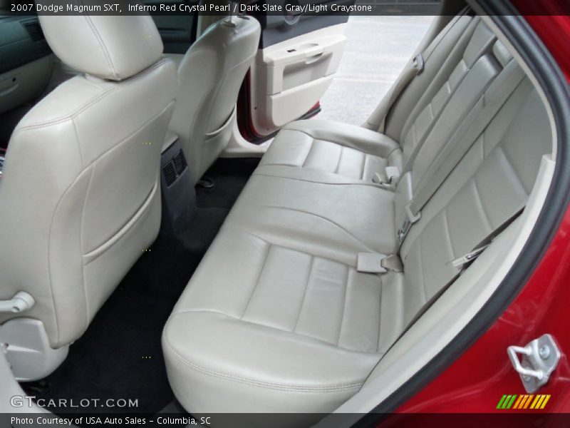 Inferno Red Crystal Pearl / Dark Slate Gray/Light Graystone 2007 Dodge Magnum SXT