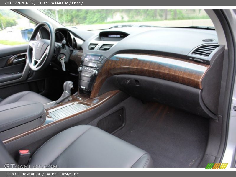 Palladium Metallic / Ebony 2011 Acura MDX