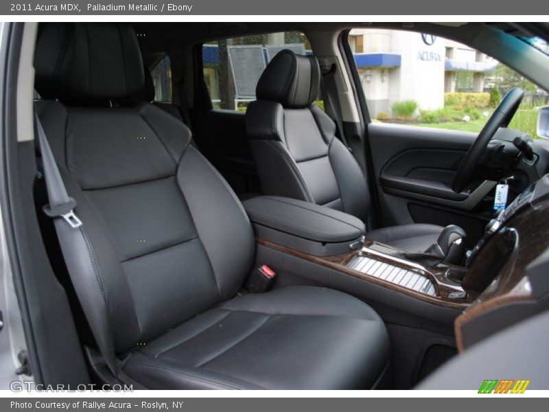 Palladium Metallic / Ebony 2011 Acura MDX