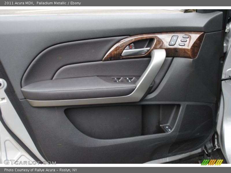 Palladium Metallic / Ebony 2011 Acura MDX