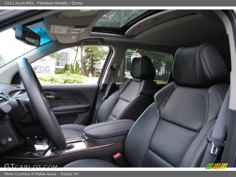 Palladium Metallic / Ebony 2011 Acura MDX
