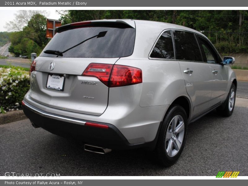 Palladium Metallic / Ebony 2011 Acura MDX