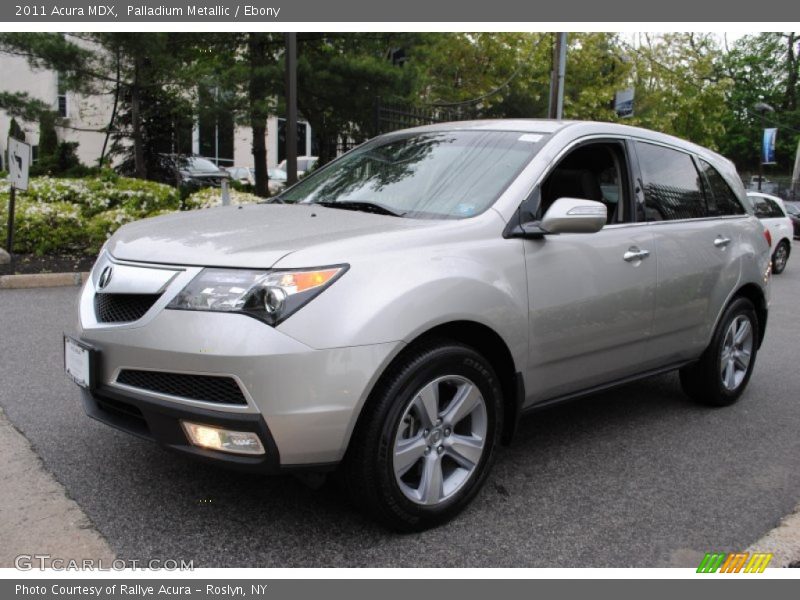 Palladium Metallic / Ebony 2011 Acura MDX