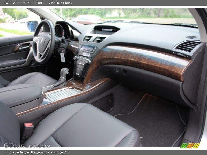 Palladium Metallic / Ebony 2011 Acura MDX