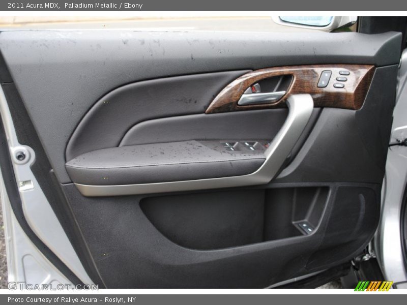 Palladium Metallic / Ebony 2011 Acura MDX
