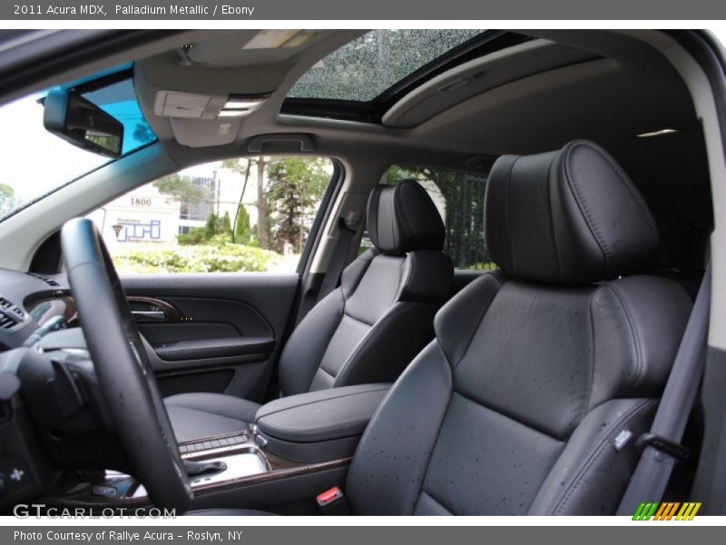 Palladium Metallic / Ebony 2011 Acura MDX