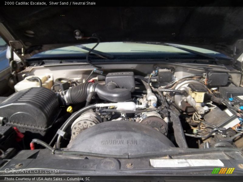 Silver Sand / Neutral Shale 2000 Cadillac Escalade