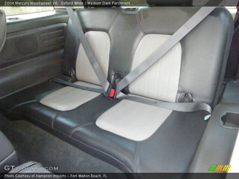 Oxford White / Medium Dark Parchment 2004 Mercury Mountaineer V8