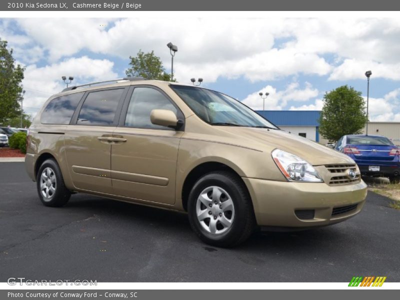 Cashmere Beige / Beige 2010 Kia Sedona LX