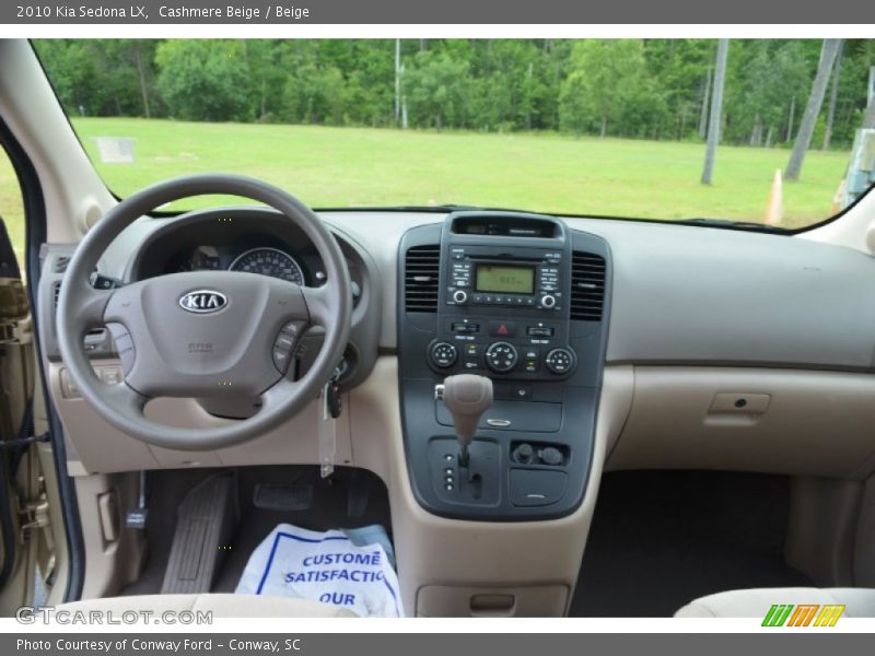 Cashmere Beige / Beige 2010 Kia Sedona LX