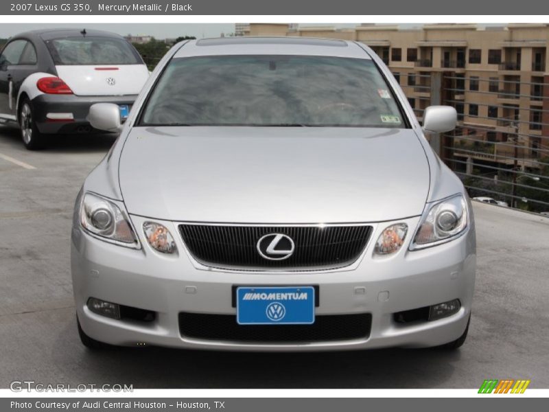 Mercury Metallic / Black 2007 Lexus GS 350