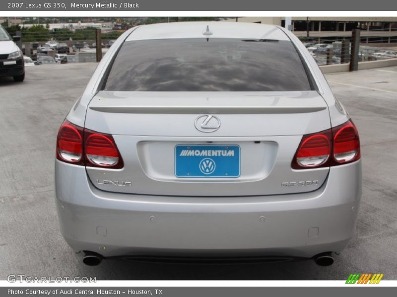 Mercury Metallic / Black 2007 Lexus GS 350