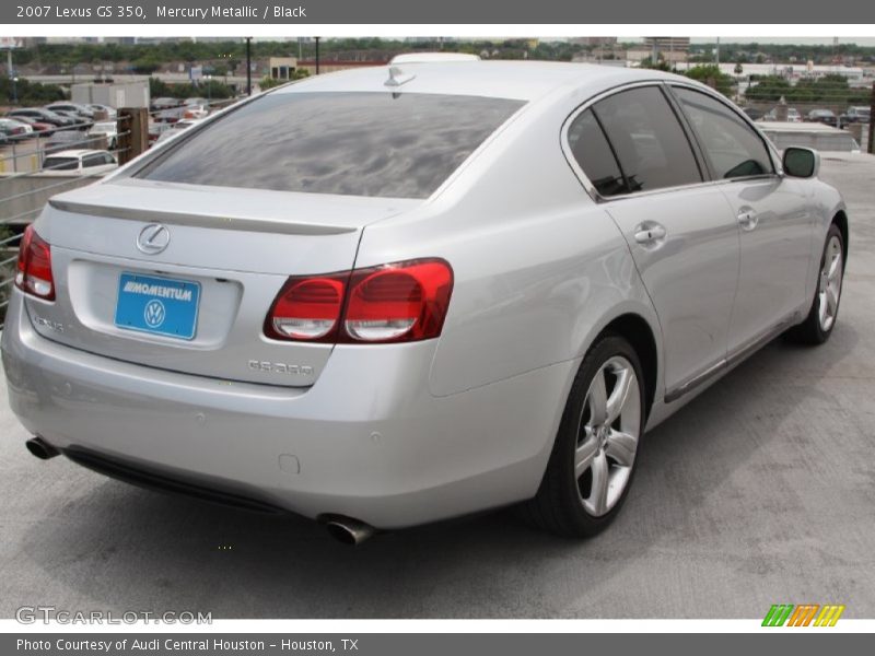Mercury Metallic / Black 2007 Lexus GS 350