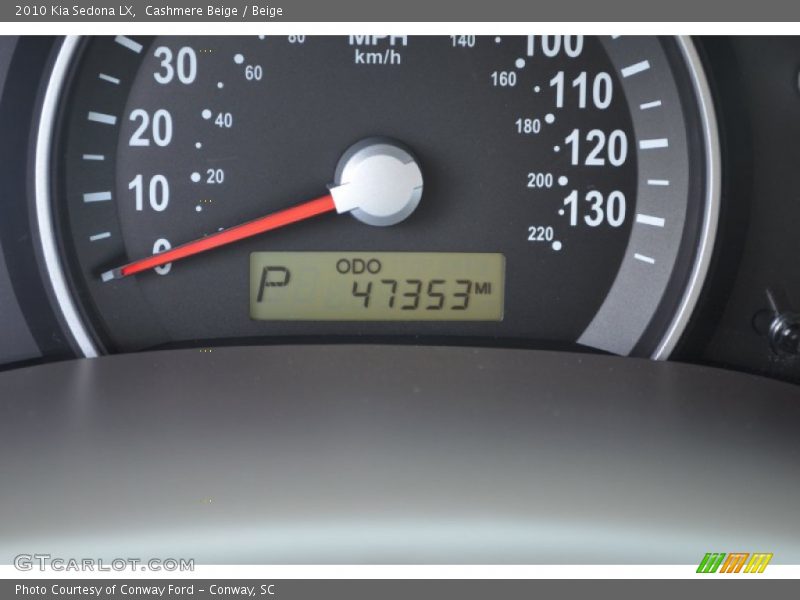 Cashmere Beige / Beige 2010 Kia Sedona LX