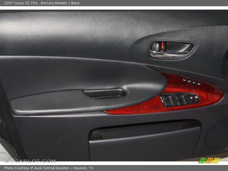 Mercury Metallic / Black 2007 Lexus GS 350