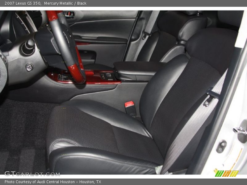 Mercury Metallic / Black 2007 Lexus GS 350